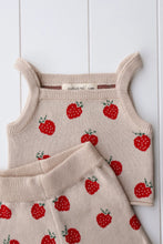 Load image into Gallery viewer, Two-Piece Set | Spring Strawberry Knit
