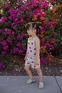 Two-Piece Set | Spring Strawberry Knit