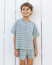 Load image into Gallery viewer, Summer Waffle Set | Sea Green Stripe
