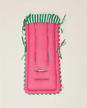 Load image into Gallery viewer, Stroller Party Stroller Liner | Green Stripe
