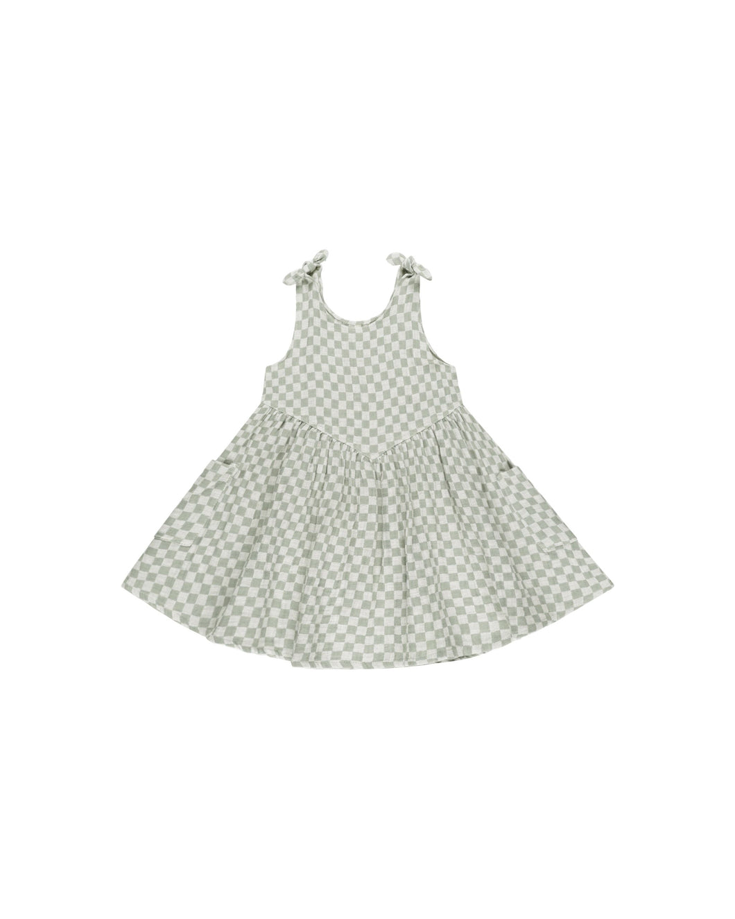 Summer Dress | Sage Check