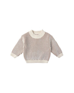 Relaxed Knit Sweater | Gold