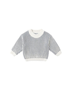 Relaxed Knit Sweater | Ocean
