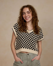 Load image into Gallery viewer, Women&#39;s Sweater Vest | Check
