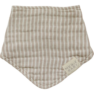 Bib | Taupe Stripe