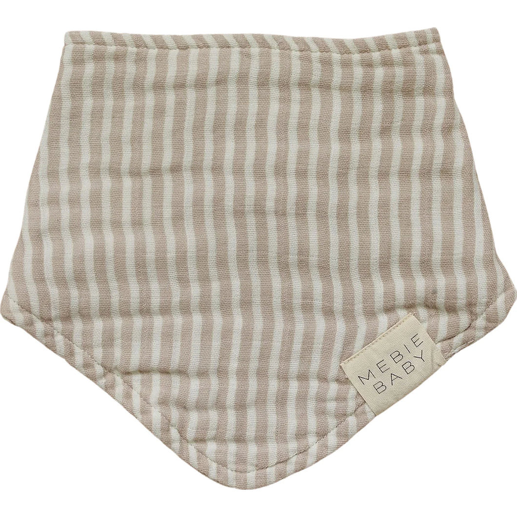 Bib | Taupe Stripe