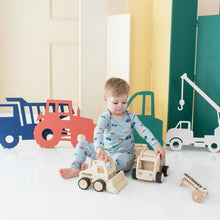 Load image into Gallery viewer, Toddler Pajama Set | Construction
