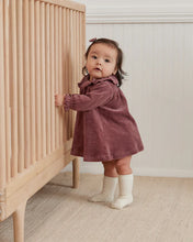 Load image into Gallery viewer, Velour Baby Dress | Fig
