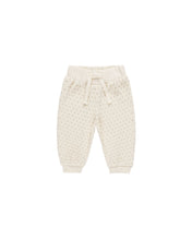 Load image into Gallery viewer, Velour Relaxed Sweatpant | Polka Dot
