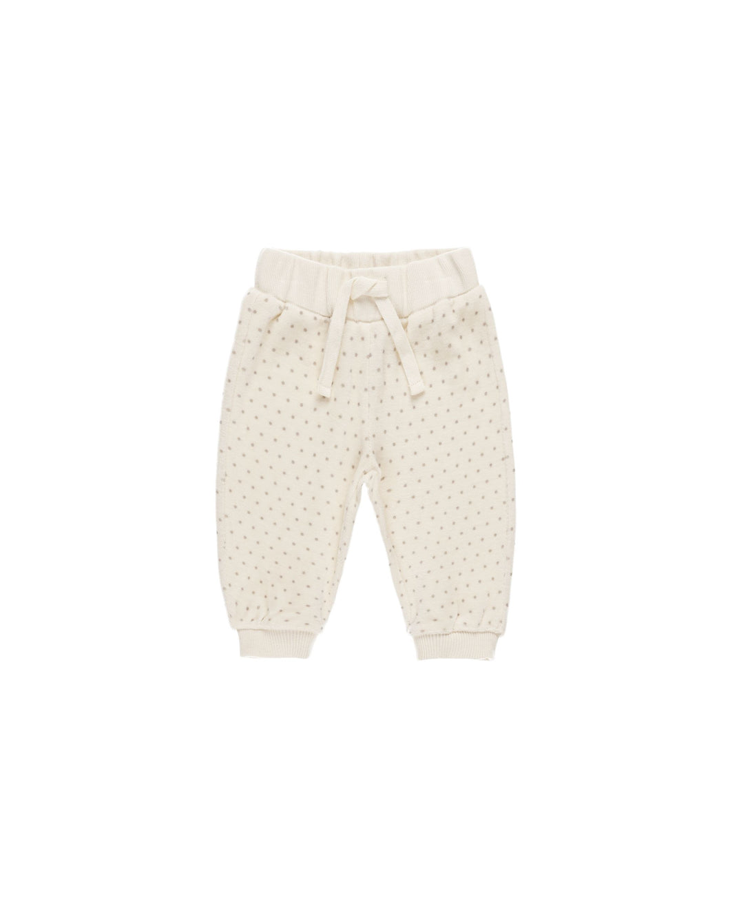 Velour Relaxed Sweatpant | Polka Dot