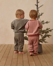 Load image into Gallery viewer, Velour Relaxed Sweatshirt | Candy Stripe
