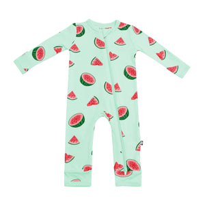 Zipper Romper | Watermelon