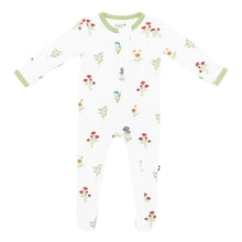 Load image into Gallery viewer, Zipper Footie | Wildflower
