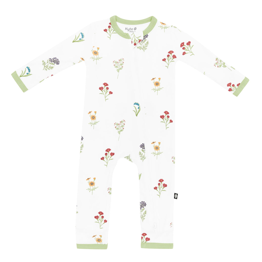 Zipper Romper | Wildflower