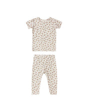 Load image into Gallery viewer, Short Sleeve Bamboo Pajama Set | Wildflower
