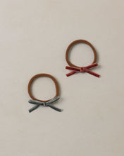 Load image into Gallery viewer, Baby Bow Headband | Green + Ruby
