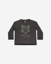 Load image into Gallery viewer, Raw Edge Long Sleeve Tee | Wolf Pack
