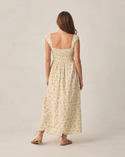 Load image into Gallery viewer, Women's Ivy Dress | Lemon Ditsy Flower
