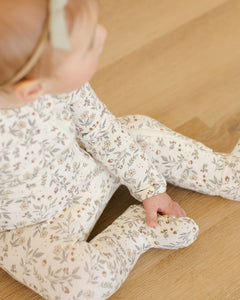 Bamboo Zip Footie | Woodland