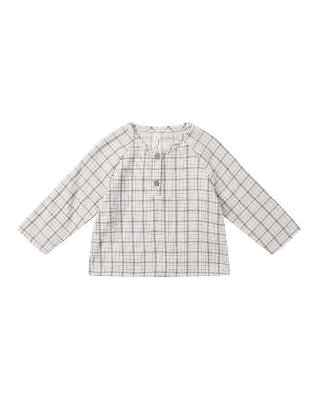 Zion Shirt | Blue Plaid