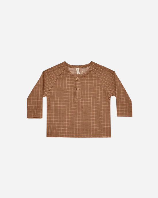 Zion Shirt | Cinnamon Grid