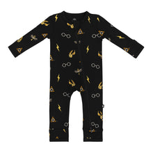 Load image into Gallery viewer, Zipper Romper | Midnight Icon
