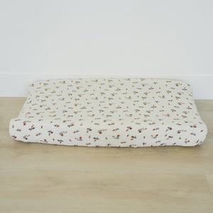 Changing Pad Cover | Cream Floral