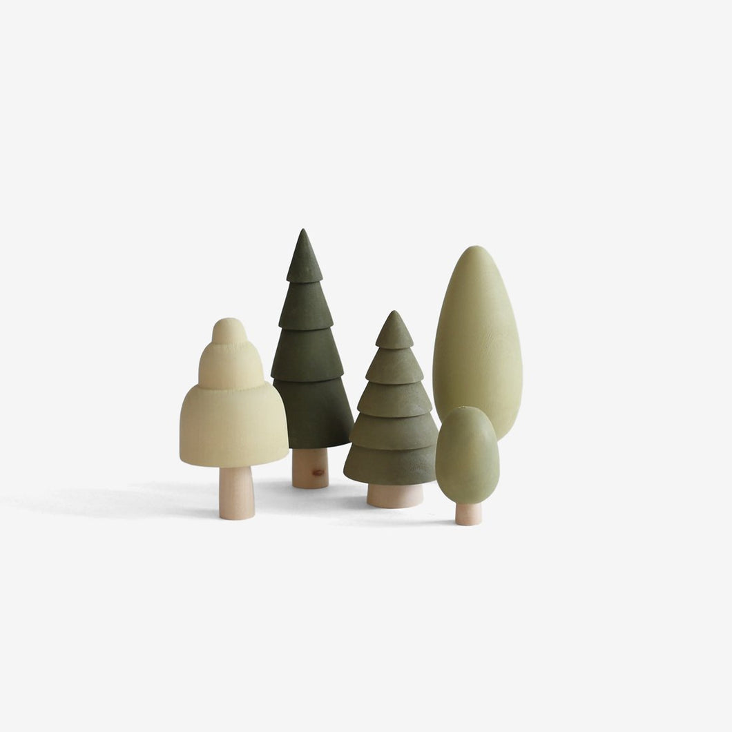 Wood Forest Set | 5 Piece