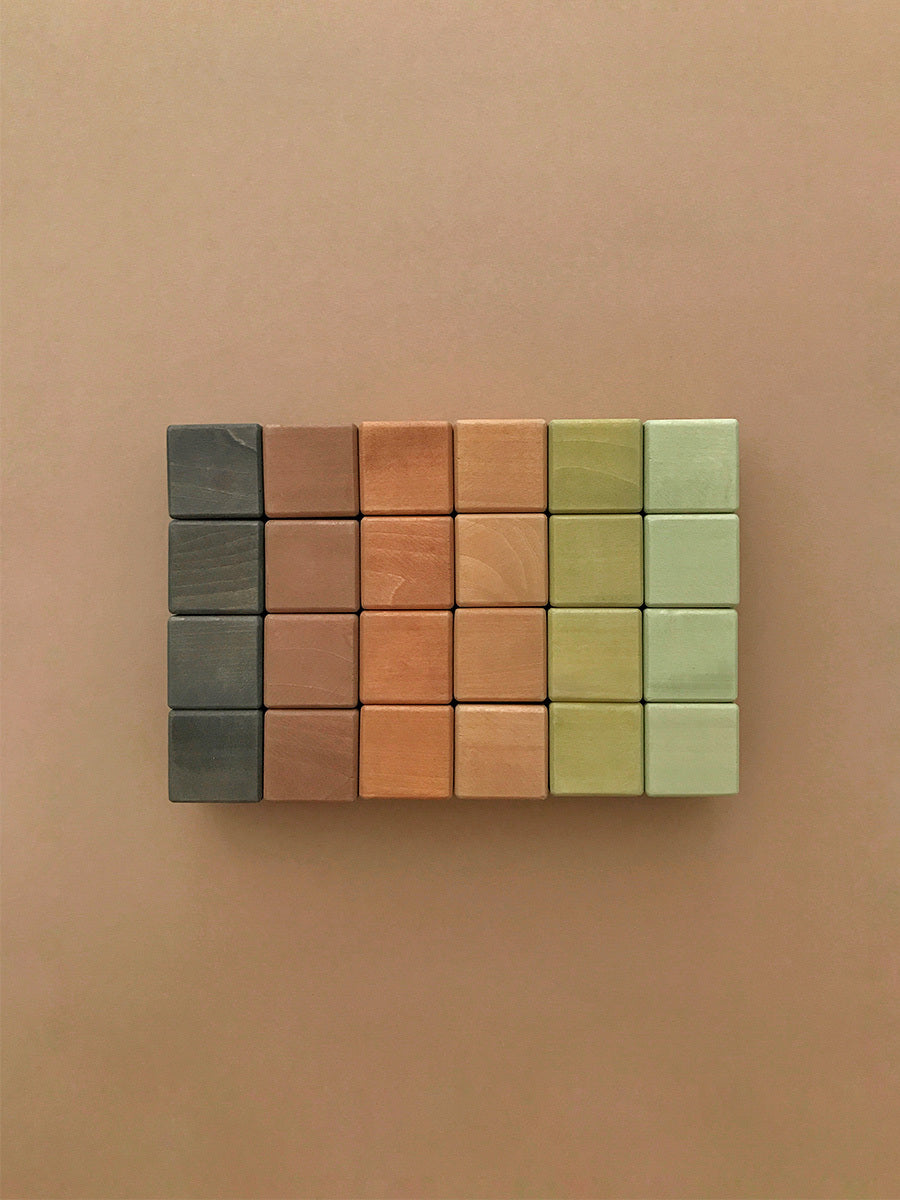 Wood Block Set | Olive